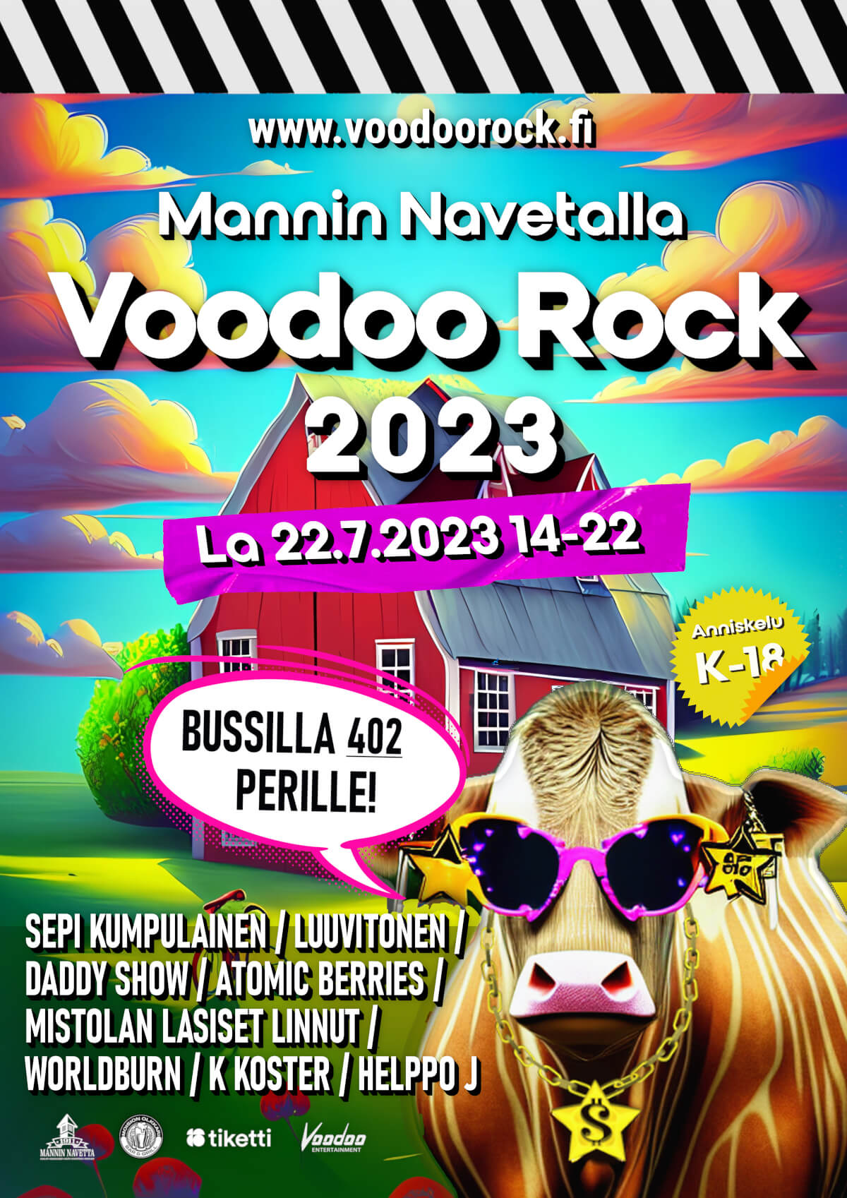 Voodoo Rock 2023 poster